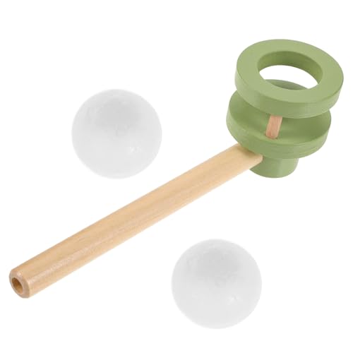 Yardwe Holzbläser Spielball Schwebender Ball Partyspielzeug für Jungen Mädchen Interaktives Outdoor Indoor zur Motorik und Atemkontrolle Sicher und Unterhaltsam von Yardwe