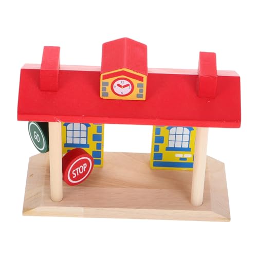 Yardwe Holzeisenbahn-zubehör, Spielzeugzüge, Bahnhof, Spielset, Holzeisenbahngleise, Erweiterungspakete, Zugspielzeug, Eisenbahnsystem Für Kinder, Jungen Und Mädchen Yardwe Holzeisenbahn-zubehör, Spielzeugzüge, Bahnhof, Spielset, Holzeisenbahngleise, Erweiterungspakete, Zugspielzeug, Eisenbahnsystem Für Kinder, Jungen Und Mädchen von Yardwe