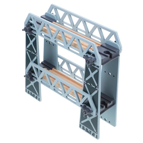 Yardwe Holzeisenbahnbrücke für Abnehmbares Stöckiges Gleiszubehör Kreatives Motorik und Kreativität Holzeisenbahnbaukasten Zugszenen Layouts Yardwe Holzeisenbahnbrücke für Abnehmbares Stöckiges Gleiszubehör Kreatives Motorik und Kreativität Holzeisenbahnbaukasten Zugszenen Layouts von Yardwe