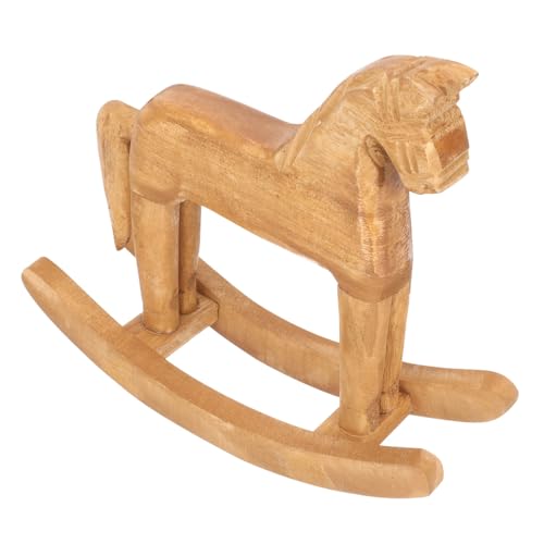 Yardwe Holzpferd Dekoration Handgefertigtes Retro Holzspielzeug Für Langlebiges Pferdeornament Für Schaufenster Feiner Verarbeitung Yardwe Holzpferd Dekoration Handgefertigtes Retro Holzspielzeug Für Langlebiges Pferdeornament Für Schaufenster Feiner Verarbeitung von Yardwe
