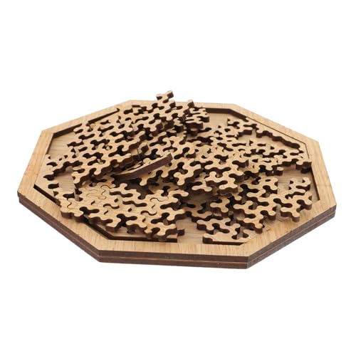 Yardwe Holzpuzzle Erwachsene Gehirntraining Holzspielzeug Sechseckiges Flat Puzzle Toy Pädagogisches Holzpuzzle für Erwachsene und Entspannendes Denkspiel für Familie und Freunde Yardwe Holzpuzzle Erwachsene Gehirntraining Holzspielzeug Sechseckiges Flat Puzzle Toy Pädagogisches Holzpuzzle für Erwachsene und Entspannendes Denkspiel für Familie und Freunde von Yardwe