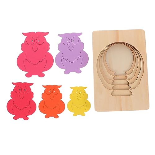Yardwe Holzpuzzle Lagig Bunte Cartoon Tiere Lernspielzeug zur Farberkennung und Feinmotorik für Jungen und Mädchen Ab Jahren Yardwe Holzpuzzle Lagig Bunte Cartoon Tiere Lernspielzeug zur Farberkennung und Feinmotorik für Jungen und Mädchen Ab Jahren von Yardwe