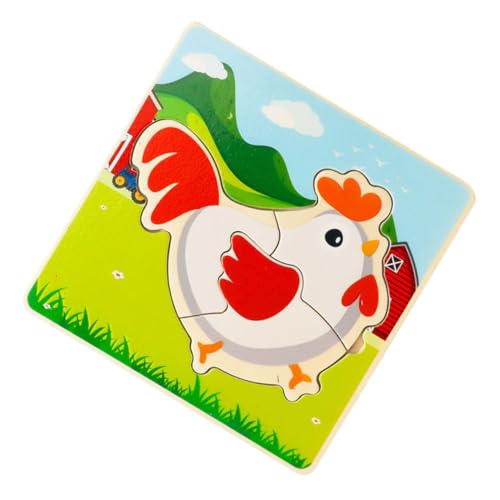 Yardwe Holzpuzzle für Kleinkinder mit Tieren für Frühe Lernprozesse Pädagogisches Kreativität und Hand Augen Koordination Yardwe Holzpuzzle für Kleinkinder mit Tieren für Frühe Lernprozesse Pädagogisches Kreativität und Hand Augen Koordination von Yardwe