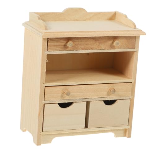 Yardwe Holzschrank Modell Exquisites Puppenhaus Möbelstück Für Kreative Dekoration Und Einzigartigen Stil Im Mini Für Sammler Yardwe Holzschrank Modell Exquisites Puppenhaus Möbelstück Für Kreative Dekoration Und Einzigartigen Stil Im Mini Für Sammler von Yardwe