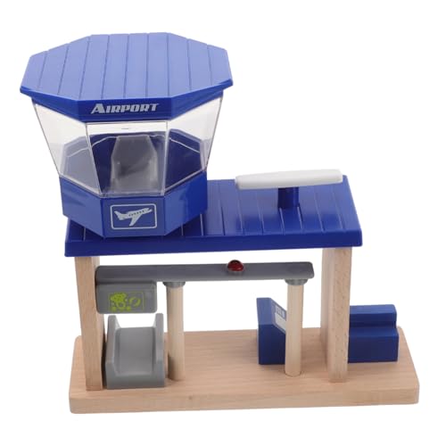 Yardwe Holzspielzeug Flughafenbahn Zubehör Spielset Kreativ Lernspielzeug mit Bahnstation für Interaktives Rollenspiel und Kognitive Ab Jahren Yardwe Holzspielzeug Flughafenbahn Zubehör Spielset Kreativ Lernspielzeug mit Bahnstation für Interaktives Rollenspiel und Kognitive Ab Jahren von Yardwe