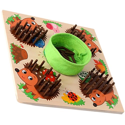 Yardwe Holzspielzeug für Sensory Toy mit Design Wiederverwendbar Fördert Motorische Fähigkeiten Hand Augen Koordination und Vorstellungskraft Lernspielzeug für Kleinkinder und Junge Yardwe Holzspielzeug für Sensory Toy mit Design Wiederverwendbar Fördert Motorische Fähigkeiten Hand Augen Koordination und Vorstellungskraft Lernspielzeug für Kleinkinder und Junge von Yardwe