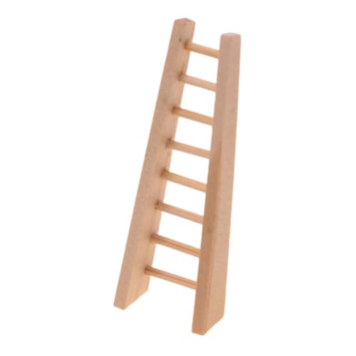 Yardwe Holztreppe Für Puppenhaus Und Feengarten Detailreiche Holzleiter Dekoration Für Gartenlandschaften Und Kreative Spielwelten von Yardwe