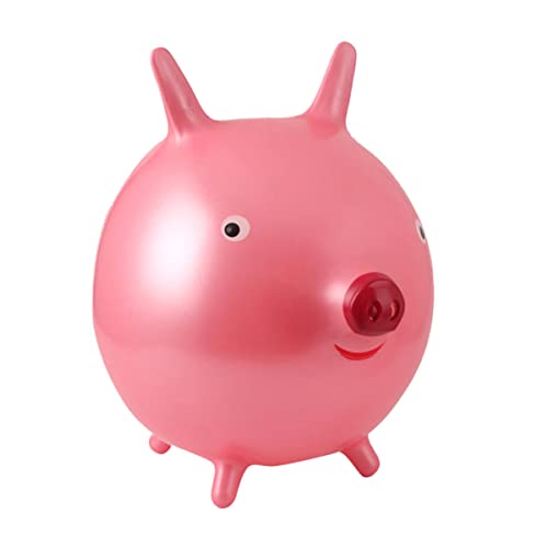 Yardwe Hüpfball Cartoon Pig Robuster PVC Sit Ball Für Drinnen Und Draußen Fördert Balance Und Ausdauer von Yardwe