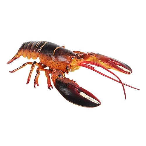 Yardwe Hummer-Modell Simulation Tierfigur Tierlernspielzeug Für Hummerfiguren Hummer Hummerspielzeug Gefälschter Hummer Pädagogische Tiermodelle Simuliertes Tier Plastik von Yardwe