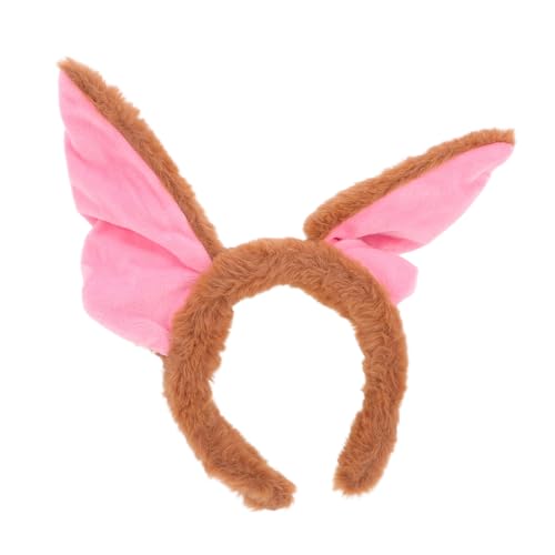 Yardwe Hundekostüm Stirnband mit Hundeohren Bequemes Accessoire für Halloween Cosplay und Partys für und Bühnenauftritte Weiche Materialien Vielseitig Einsetzbar von Yardwe