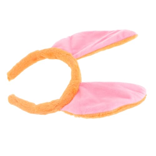 Yardwe Hundeohr Stirnband für Lustige Tierkostüm Deko für Halloween Partys Furry Haaraccessoire für Mädchen Cosplay für Unvergessliche von Yardwe