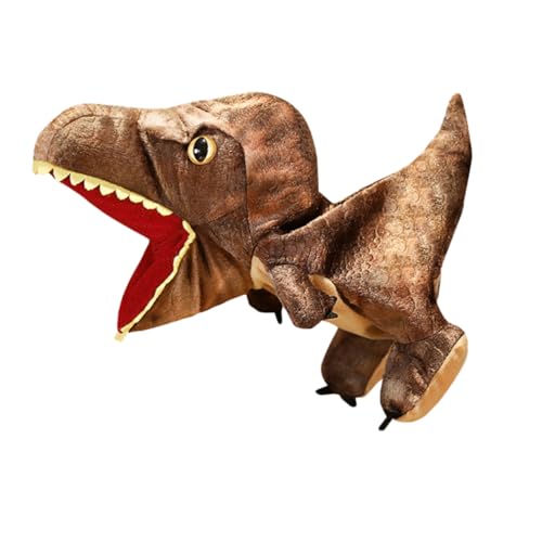 Yardwe Interaktive Dinosaurier Handpuppe für Realistisches Handspielzeug für Rollenspiele und Geschichtenerzählen Fördert die Kommunikation und Eltern Junge Mädchen Interaktion von Yardwe