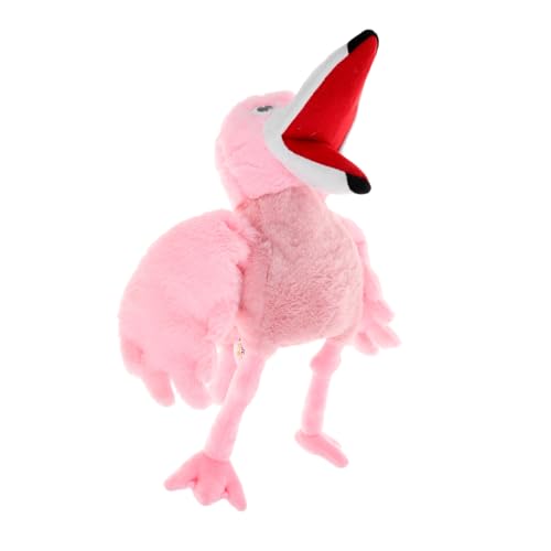 Yardwe Interaktive Plüsch Flamingo Handpuppe für Fördert Fantasie und Eltern Junge Mädchen Bindung zum Geschichtenerzählen und Rollenspielen Yardwe Interaktive Plüsch Flamingo Handpuppe für Fördert Fantasie und Eltern Junge Mädchen Bindung zum Geschichtenerzählen und Rollenspielen von Yardwe