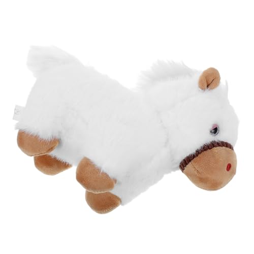 Yardwe Jahr des Pferdes Maskottchen Weiches Kuscheltier für Lunar Neujahr Geburtstagsgeschenke und Home Decor Realistische Gestaltung Vielseitige Deko Yardwe Jahr des Pferdes Maskottchen Weiches Kuscheltier für Lunar Neujahr Geburtstagsgeschenke und Home Decor Realistische Gestaltung Vielseitige Deko von Yardwe
