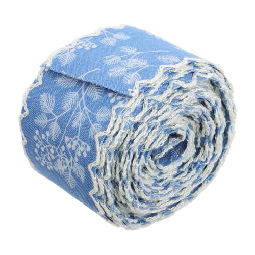Yardwe Jeansband, Spitzenkante, Langlebiges Jean-stoffband Für DIY-modeprojekte, Haar-Accessoires Yardwe Jeansband, Spitzenkante, Langlebiges Jean-stoffband Für DIY-modeprojekte, Haar-Accessoires von Yardwe