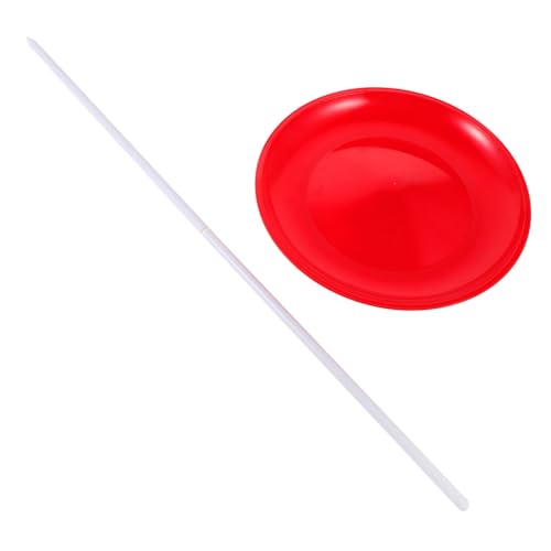 Yardwe Jonglierplatte mit Stab Multifunktionales für Zirkusaufführungen Geeignet für Geschicklichkeitstraining Umfassendes Jonglierzubehör Spinning Plate und Sticks Yardwe Jonglierplatte mit Stab Multifunktionales für Zirkusaufführungen Geeignet für Geschicklichkeitstraining Umfassendes Jonglierzubehör Spinning Plate und Sticks von Yardwe
