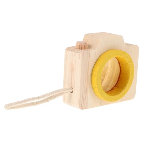 Yardwe Kameraspielzeug aus Holz Bemalbares mit Prismenlinse für Kreative Montessori Lernspielzeug für Weihnachten Yardwe Kameraspielzeug aus Holz Bemalbares mit Prismenlinse für Kreative Montessori Lernspielzeug für Weihnachten von Yardwe