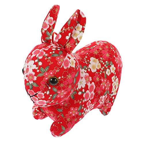 Yardwe Kaninchen Plüschtier Kuscheliges Jahr des Exquisite Dekofigur Für Perfektes Für Feiertage Und Besondere Anlässe Yardwe Kaninchen Plüschtier Kuscheliges Jahr des Exquisite Dekofigur Für Perfektes Für Feiertage Und Besondere Anlässe von Yardwe