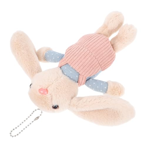 Yardwe Kaninchen Plüschtier Süßer Hase Hase Kleines Hase Kuscheltier Mini-Sachen ausgestopfte Stofftiere Weiches für Mädchen Kurzplüsch von Yardwe