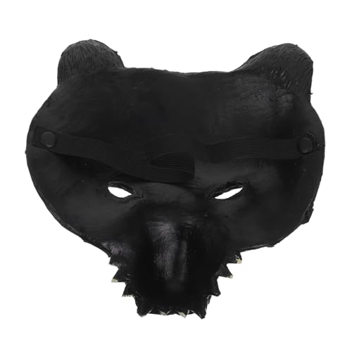 Yardwe Karnevalsmaske Bär aus Leichtem PU mit Elastischem Band Verstellbar Komfortabel für Karneval Maskenball Kostüm Halloween und Mardi Gras Party Realistische Tiermaske für Erwachsene Yardwe Karnevalsmaske Bär aus Leichtem PU mit Elastischem Band Verstellbar Komfortabel für Karneval Maskenball Kostüm Halloween und Mardi Gras Party Realistische Tiermaske für Erwachsene von Yardwe