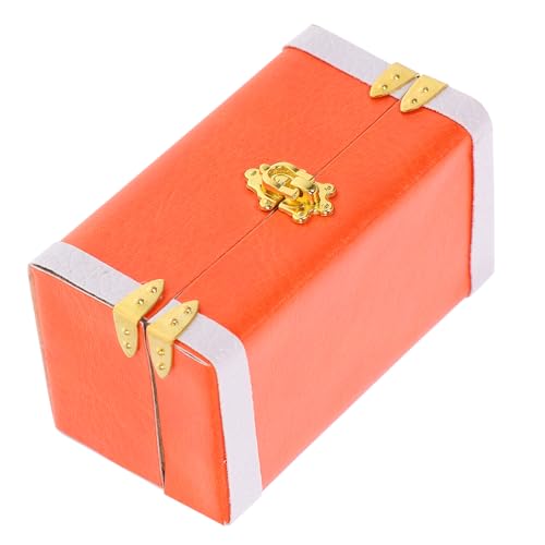 Yardwe Kasten Mini-Aufbewahrung sbox Storage Boxes aufbwahrungs-Box puppenhauszubehör mini Suitcase small Suitcase Holzkoffer Mini-Hausdekoration Puppenhausdekor Puppenzubehör Haut Orange Yardwe Kasten Mini-Aufbewahrung sbox Storage Boxes aufbwahrungs-Box puppenhauszubehör mini Suitcase small Suitcase Holzkoffer Mini-Hausdekoration Puppenhausdekor Puppenzubehör Haut Orange von Yardwe
