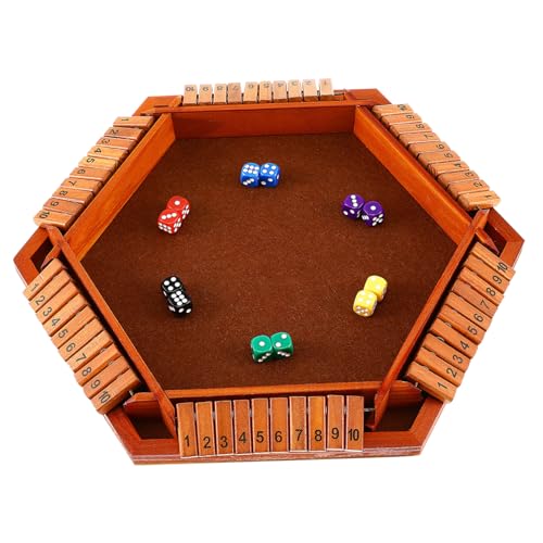 Yardwe Kasten digitaler Flop Flecken Tisch-Mathe-Spiel Tabletop-Brettspiel Holzrätselspielzeug Familien interaktive Spiele Kiefernholz Yardwe Kasten digitaler Flop Flecken Tisch-Mathe-Spiel Tabletop-Brettspiel Holzrätselspielzeug Familien interaktive Spiele Kiefernholz von Yardwe