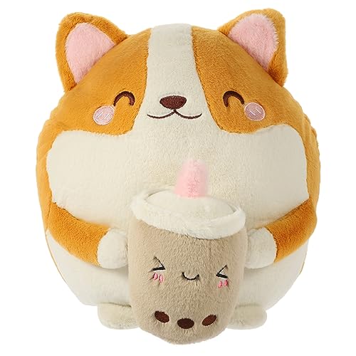 Yardwe Kawaii Corgi Milchtee Kuscheltier Weiches Plüschspielzeug Für Jungen Niedliches Corgi Design Kuschelmomente Yardwe Kawaii Corgi Milchtee Kuscheltier Weiches Plüschspielzeug Für Jungen Niedliches Corgi Design Kuschelmomente von Yardwe