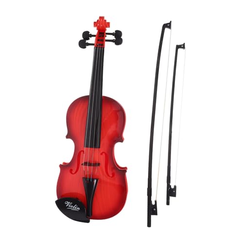 Yardwe Kinder Violin Musical Toy Playable Violine Für Anfänger Retro Home Decor Enlighernment Lerninstrument Für Musiklernen Und Performance von Yardwe