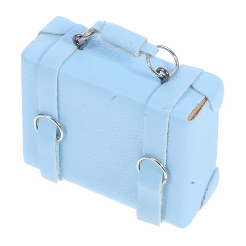 Yardwe Kinderspielzeugkoffer Mini Aktenkoffer Kleiner Spielzeugkoffer Miniatursachen Mini Gepäck Koffer Spielzeugkoffer Für Vintage Koffer Hauskoffer von Yardwe