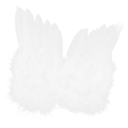 Yardwe Kleine Engelsflügel Puppe realistisch Zubehör Dekoration mit kleinen Flügeln Kostümschmuck Flügel basteln Flügel dekorative Flügel dekorativer Flügel Feder Weiß Yardwe Kleine Engelsflügel Puppe realistisch Zubehör Dekoration mit kleinen Flügeln Kostümschmuck Flügel basteln Flügel dekorative Flügel dekorativer Flügel Feder Weiß von Yardwe