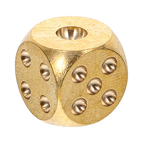 Yardwe Kleine Kupfer Exquisite Handwerkskunst Für Spiele Für Zuhause Partys Und Mathematikspiele Langlebig Und Tragbar Goldene Farbe von Yardwe