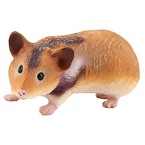 Yardwe Kleine Meerschweinchen Dekoration Realistische Desktop Tierfigur Für Kognitiven Miniaturgärten Und Heimdekoration von Yardwe