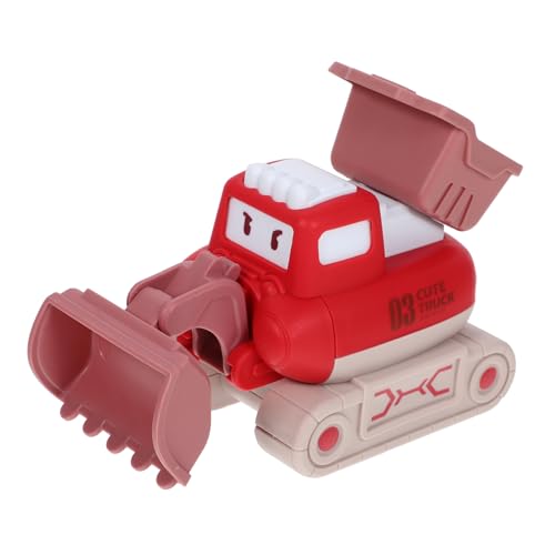Yardwe Kleiner Baustellenfahrzeug Bagger mit Druckfunktion Robustes Kunststoffmodell für Kleinkinder Lustiges Baustellenauto zum Greifen und Kreativen Kinderfahrzeug für Jungen Yardwe Kleiner Baustellenfahrzeug Bagger mit Druckfunktion Robustes Kunststoffmodell für Kleinkinder Lustiges Baustellenauto zum Greifen und Kreativen Kinderfahrzeug für Jungen von Yardwe