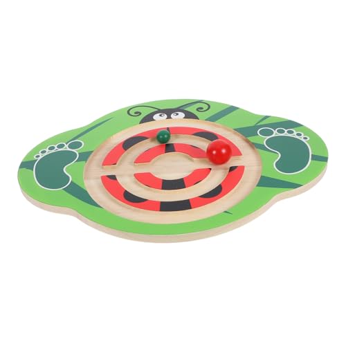 Yardwe Kleinkinder Wackelbrett aus Holz Sensorisches Balancespielzeug für Fördert Gleichgewicht und Motorik für Drinnen und Draußen für Jungen Yardwe Kleinkinder Wackelbrett aus Holz Sensorisches Balancespielzeug für Fördert Gleichgewicht und Motorik für Drinnen und Draußen für Jungen von Yardwe