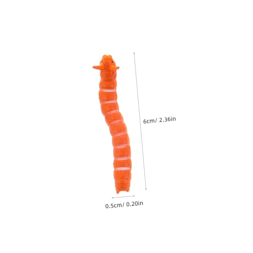 Yardwe Kognitives für die frühe Bildung realistische Tierfiguren Kindertierspielzeug Bug Party Supplies Frühe Bildungsraupen tierisches Spielset Insektenmodelle Plastik von Yardwe