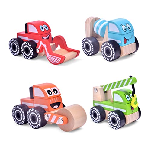 Yardwe Konstruktionsspielzeug Puppenwagen Bauwagen Engineering-LKW Modellauto Aus Holz Kognitives Für Bambus Yardwe Konstruktionsspielzeug Puppenwagen Bauwagen Engineering-LKW Modellauto Aus Holz Kognitives Für Bambus von Yardwe