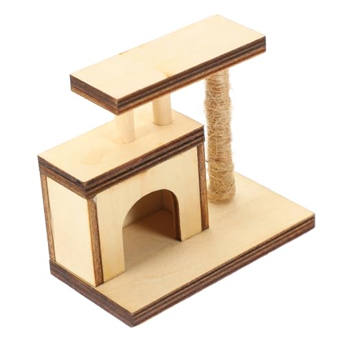 Yardwe Kratzbaum Zubehör Dekorative Deko Für Kreative Für Puppenhaus Szenen von Yardwe