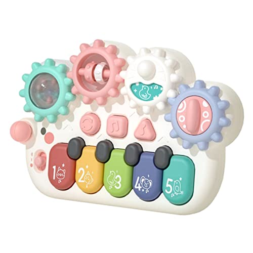 Yardwe Kreatives Musikspielzeug für Multifunktionale Cartoon Instrument mit Licht Handgefertigtem Design Fördert Musikalische Fähigkeiten und Hand Augen Koordination Batterie Nicht Yardwe Kreatives Musikspielzeug für Multifunktionale Cartoon Instrument mit Licht Handgefertigtem Design Fördert Musikalische Fähigkeiten und Hand Augen Koordination Batterie Nicht von Yardwe