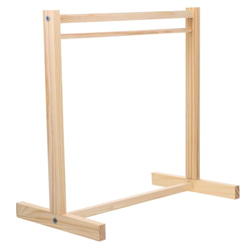 Yardwe Kreatives Puppenkleiderregal Aus Holz Aufhänger Für Puppenbekleidung Praktischer Kleiderbügel Für Puppenoutfits Zubehör Für Puppenspielzeug Yardwe Kreatives Puppenkleiderregal Aus Holz Aufhänger Für Puppenbekleidung Praktischer Kleiderbügel Für Puppenoutfits Zubehör Für Puppenspielzeug von Yardwe