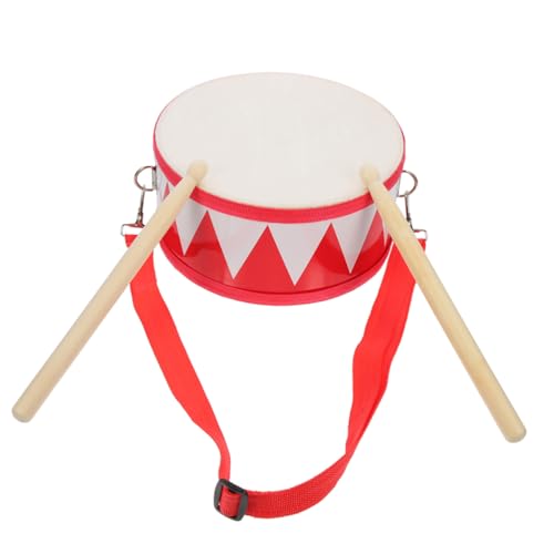Yardwe Kreatives Schlagzeug Doppelseitige Trommel für Musikinstrument Rhythmus Motorik und Eltern Junge Mädchen Bindung für Jährige und Ältere von Yardwe
