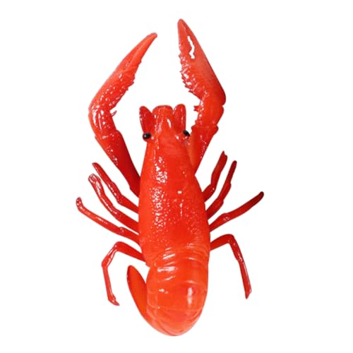 Yardwe Krebsmodell Gefälschter Hummer Simulation Hummer Lebensechter Hummer Hummererkennungsmodell Hummer Miniatur-Hummer-Statue Hummer-Figuren- PVC Rot Yardwe Krebsmodell Gefälschter Hummer Simulation Hummer Lebensechter Hummer Hummererkennungsmodell Hummer Miniatur-Hummer-Statue Hummer-Figuren- PVC Rot von Yardwe