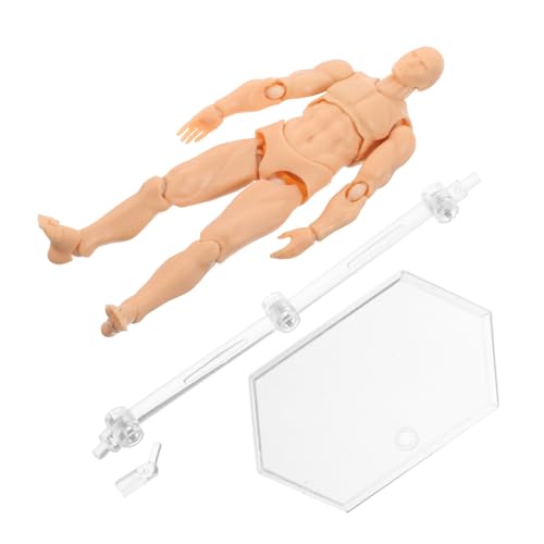 Yardwe Künstler Zeichnung Modell Mit Ständer Realistisches Modell Für Malerei Und Skizzieren Jointed Figur Zum Zeichnen Heavy Duty Für Kunst Und Skulptur von Yardwe