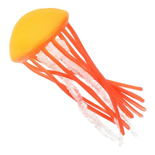 Yardwe Künstliche Quallen Figurine Realistisches Jellyfish Modell aus Sicherem für Aquarium Dekoration Zimmer Garten und Kindergarten von Yardwe