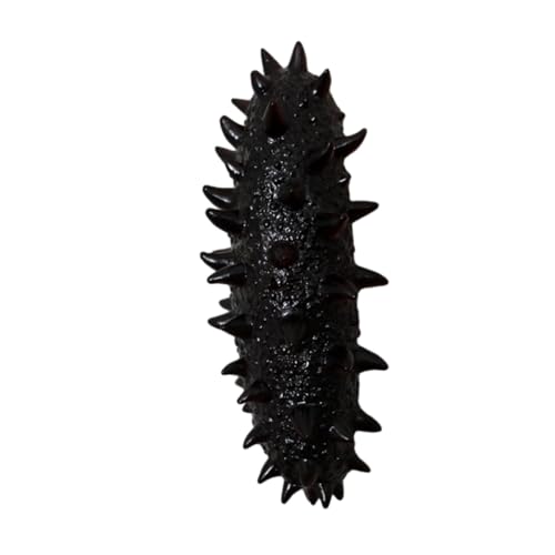 Yardwe Künstliche Seegurke deko Seegurken-Modell Kognitives Modell der Seeschnecke Desktop-Seegurke gefälschte Meeresfrüchte-Requisite pädagogische Seegurke Trepang-Stütze PVC Dark von Yardwe