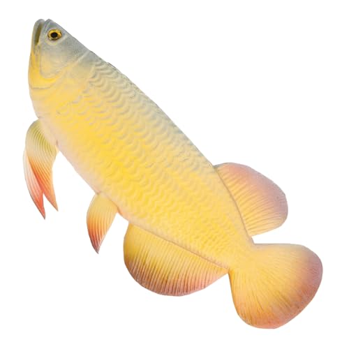 Yardwe Künstlicher Fisch aus Lebensechtes Dekorationsspielzeug Vielseitige Requisite für Fotografie und Film Robuste Handwerkskunst für Aquarien von Yardwe