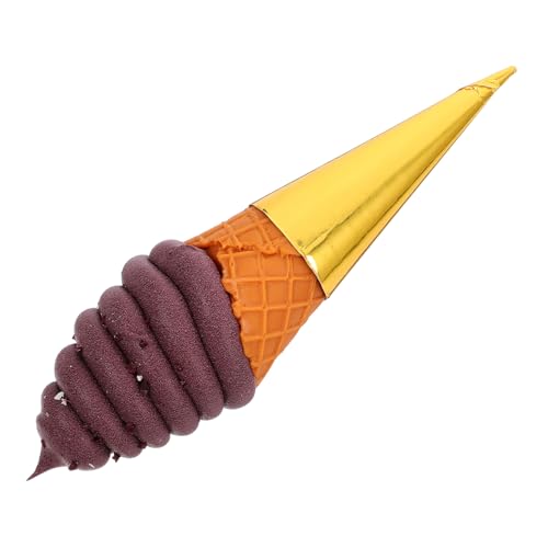 Yardwe Künstliches Eiscreme Modell aus PVC Realistische Schokoladen Eistüte Dekoration Langlebig für Ladendekoration Fotografie Requisit Dessert Display Yardwe Künstliches Eiscreme Modell aus PVC Realistische Schokoladen Eistüte Dekoration Langlebig für Ladendekoration Fotografie Requisit Dessert Display von Yardwe