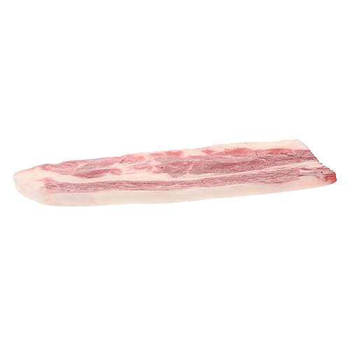 Yardwe Künstliches Rindfleisch Modell Realistisches Spielzeug mit Feiner Textur für Kinder und Küchen Dekoration Simuliertes Lebensmittel für Rollenspiele Restaurants und Partys von Yardwe