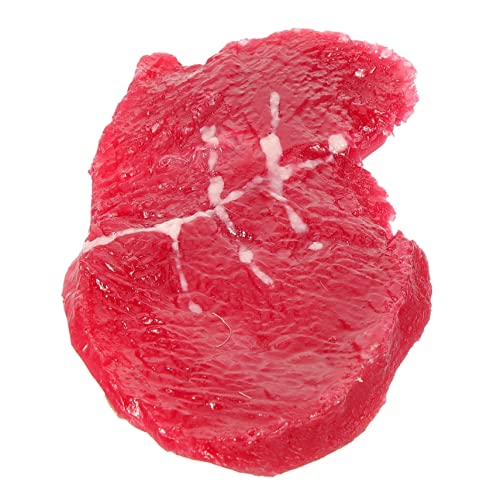 Yardwe Künstliches Steak Realistisches Steak Modell für Fotografie und Restaurant Attraktives für Kreative Präsentationen und Deko Fleischliebhaber und von Yardwe