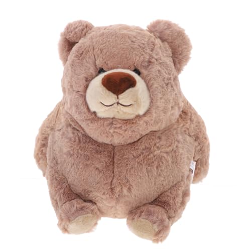 Yardwe Kuscheltier Bär Weiche Plüschfigur für Fotorequisiten und Dekoration Perfektes für Kindergeburtstag Niedliches und Realistisches Design von Yardwe