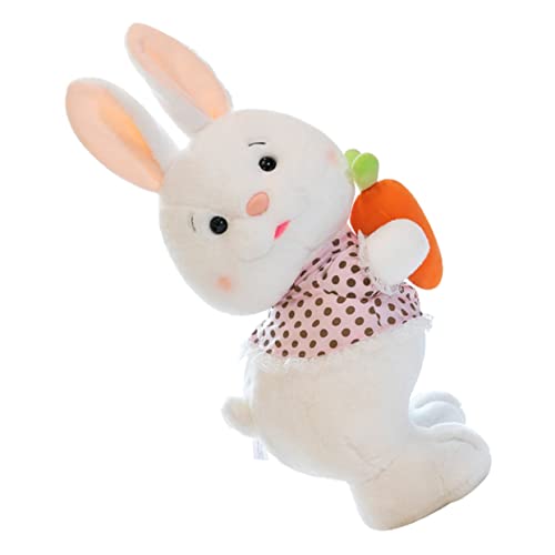 Yardwe Kuscheltier Kaninchen Plüschspielzeug für Niedliches Design Waschbar Ostergeschenk Süßes für Schlafzimmer und Wohnzimmer von Yardwe